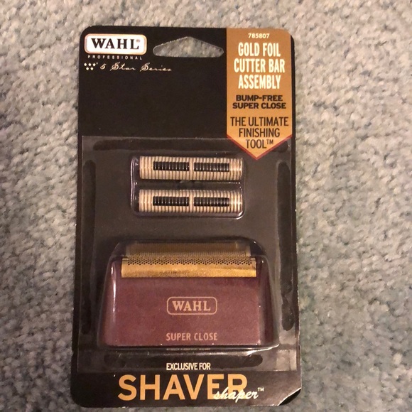 wahl gold foil shaver